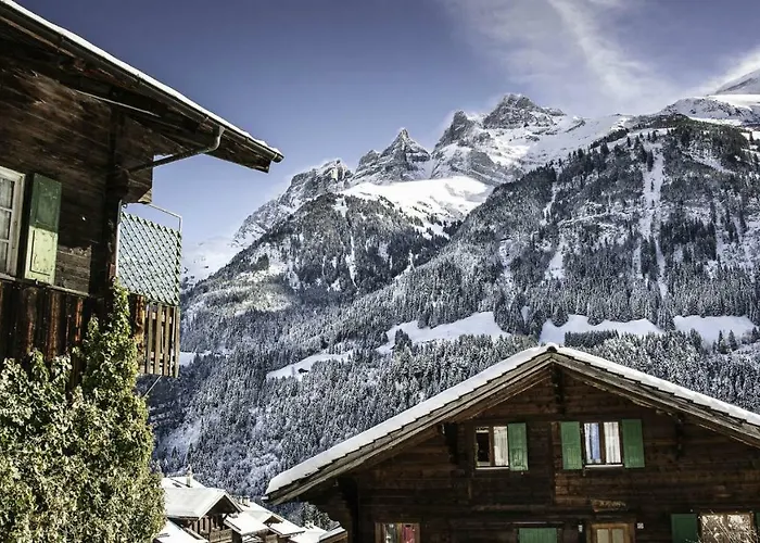Bel Au Centre De Avec Vue Apartman Champéry